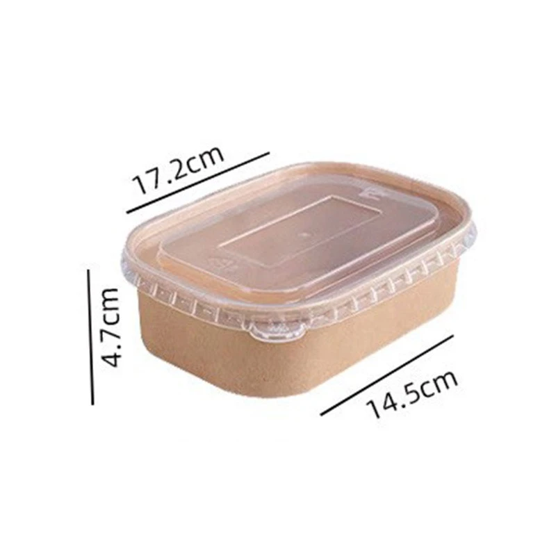 Light Food Salad Fried Rice Takeout Packing Box Disposable Lunch