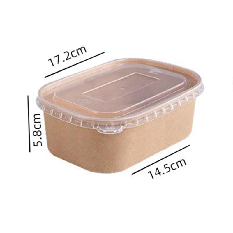 Light Food Salad Fried Rice Takeout Packing Box Disposable Lunch