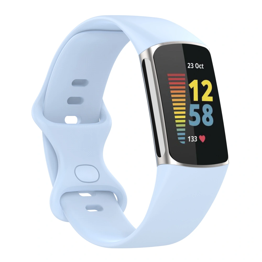 Compatible With Fitbit Charge5 Silicone Strap