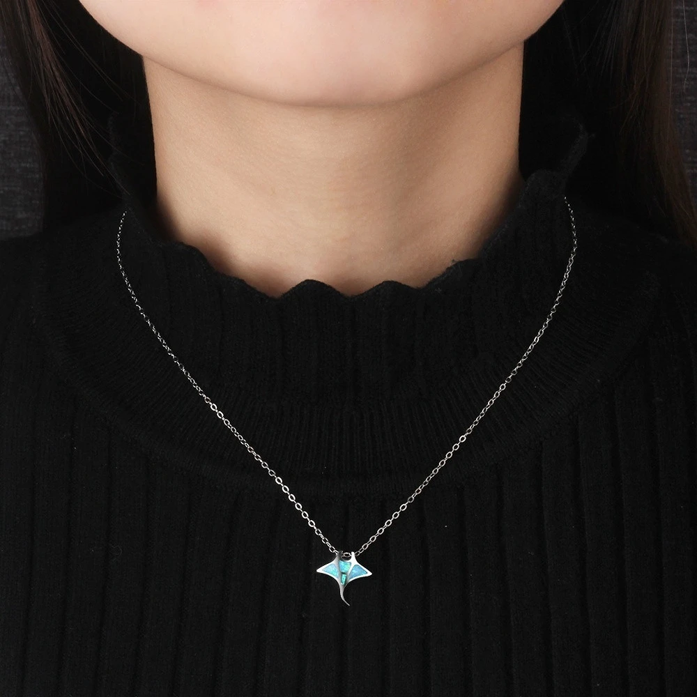 Fashion Whale Necklace Personality Creative Clavicle Chain