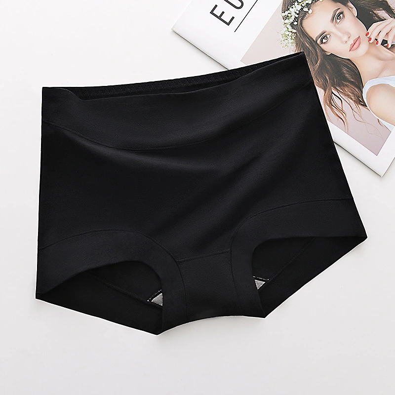 Women's Pure Cotton Boxer High Waist Waist Tight