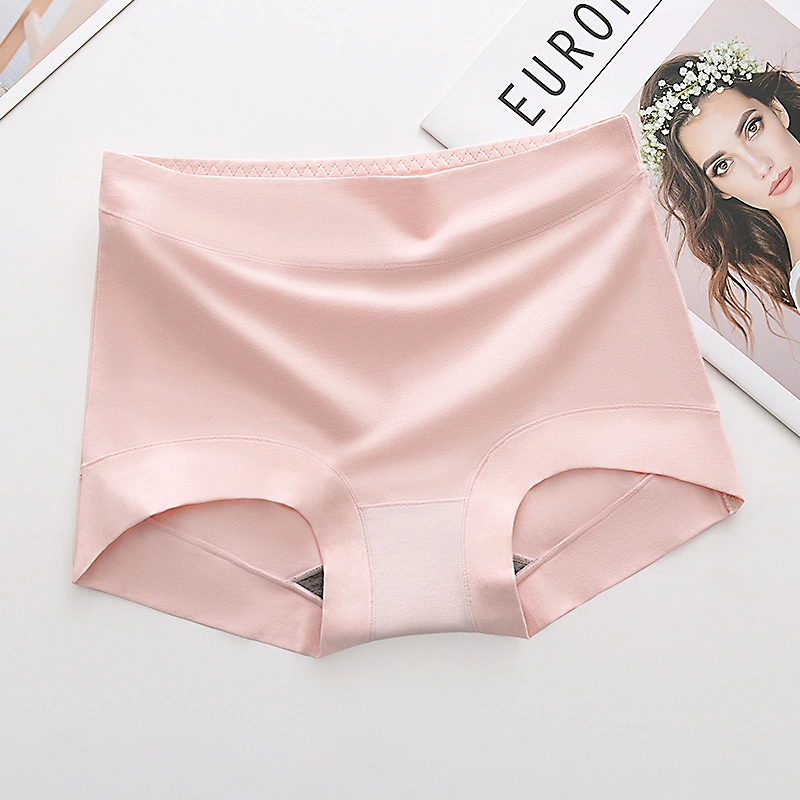 Women's Pure Cotton Boxer High Waist Waist Tight