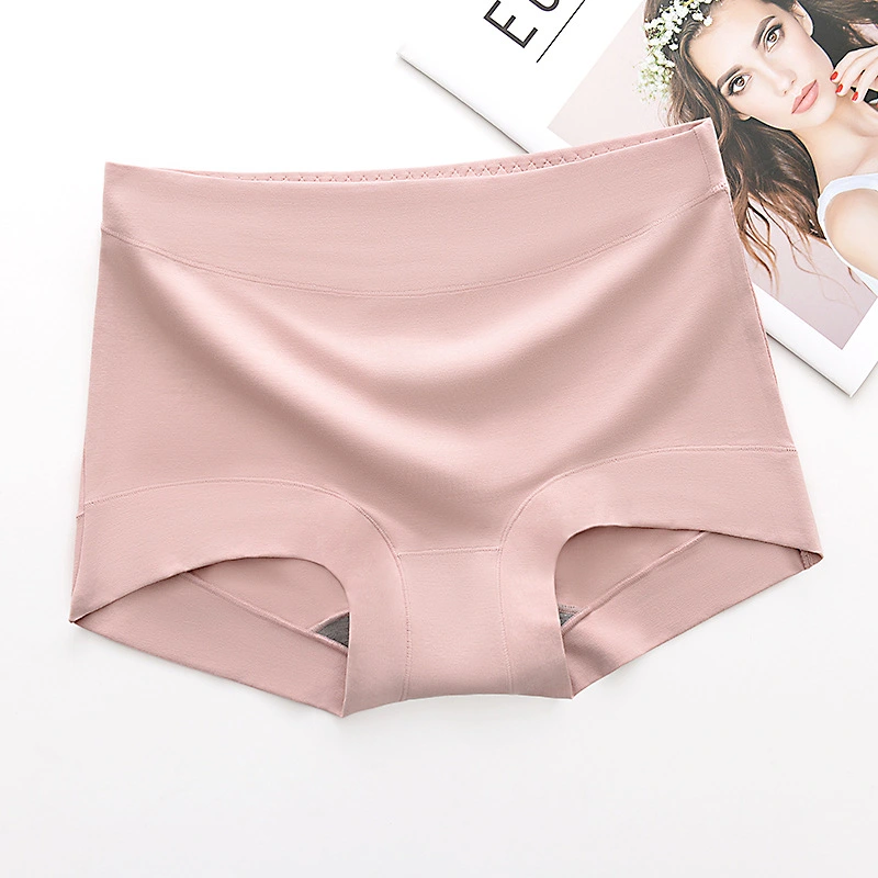 Women's Pure Cotton Boxer High Waist Waist Tight
