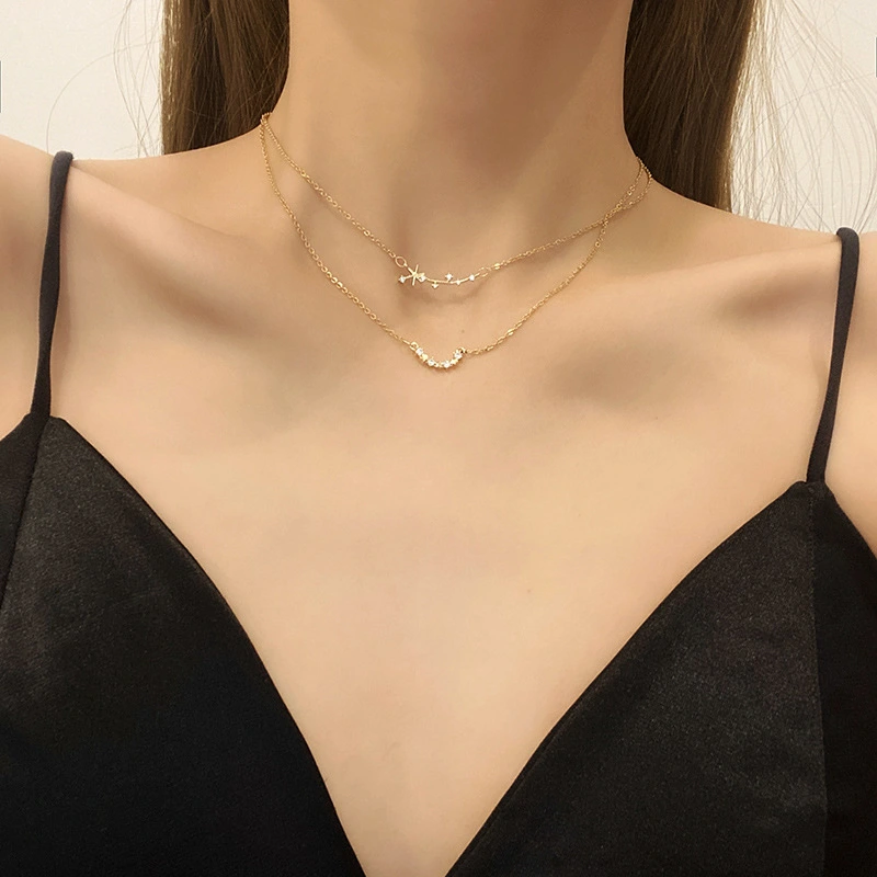 Women's Cool Style Retro Trend Collarbone Chain