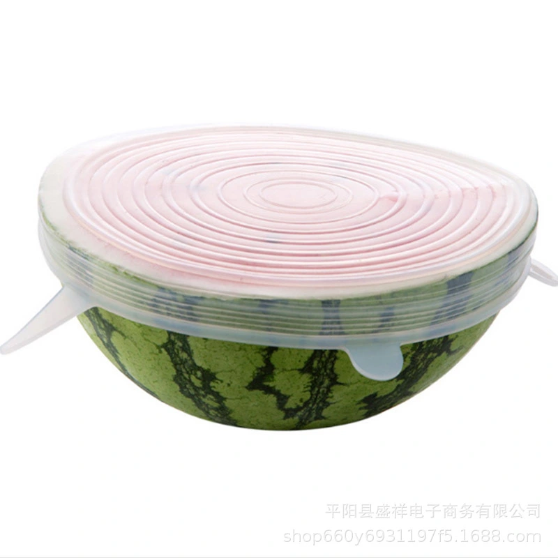 Edible SiliconCover Universal Bowl Cover Sealing Film Cover Household Versatile Universal Insurance Stretch Artifact