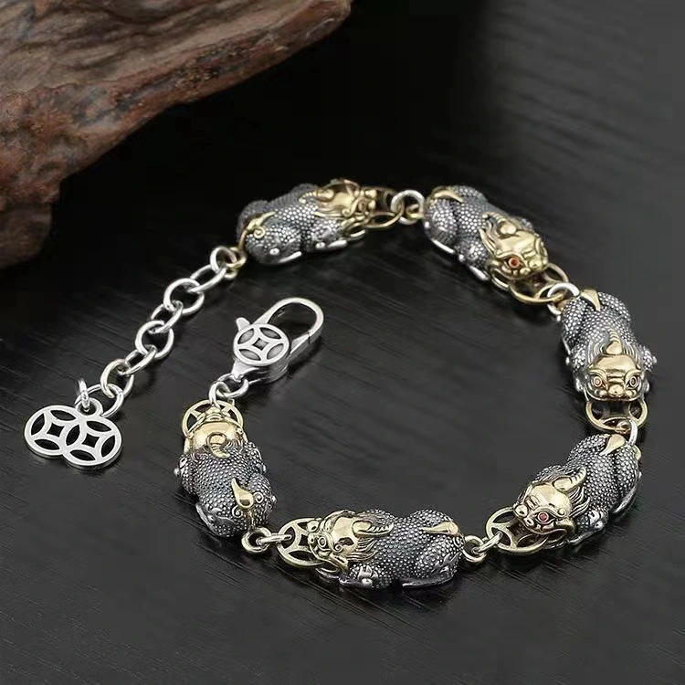 Fashion Chain Pure Men's Ethnic Style Bracelet