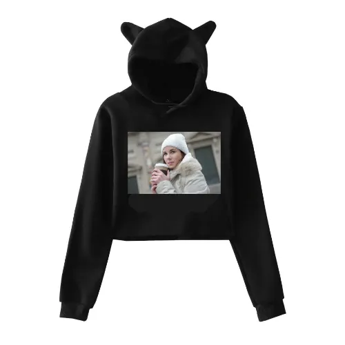 Sweatshirt Women Hoodie Pullover Clothes For Girls Streetwear Spring Long Sleeve Crop Top Hoodies