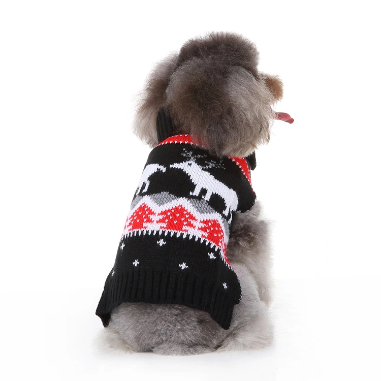 Universal Casual Fall Clothing Elk Pet Sweater