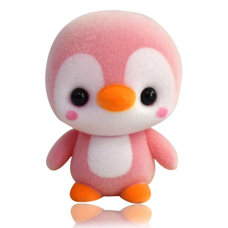 Creative Penguin Plastic Flocking Plush Doll