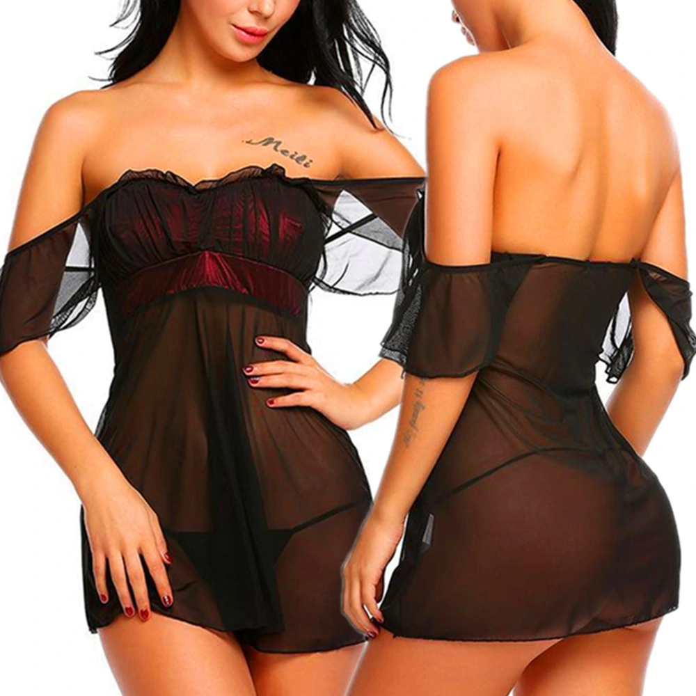 Women's Gauze Transparent Nightdress
