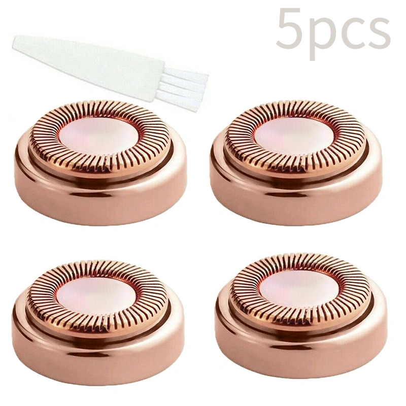 5pcs Hair Epilator Blade Replacement Heads Women Electric Fa