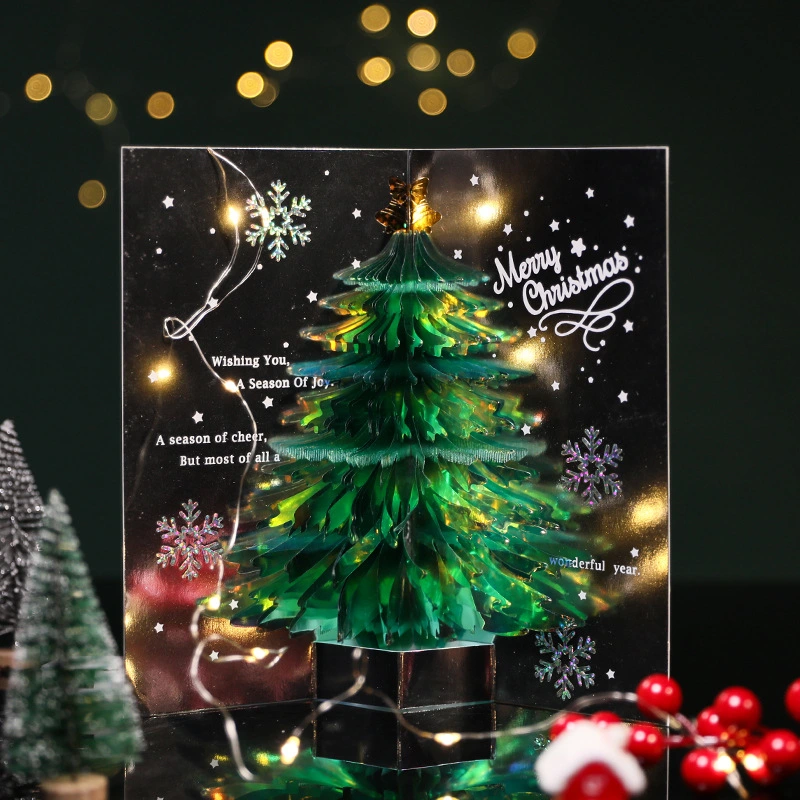 3D Christmas Greeting Card Creative Gift