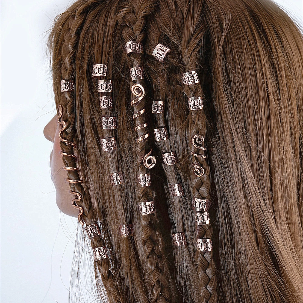 Retro National Style Spiral Dirty Braid Hair Clip