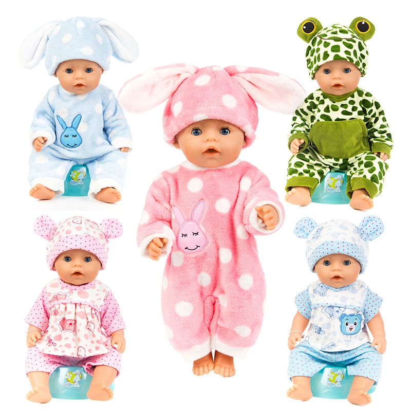 Girl Doll Cute One-piece Pajamas Set