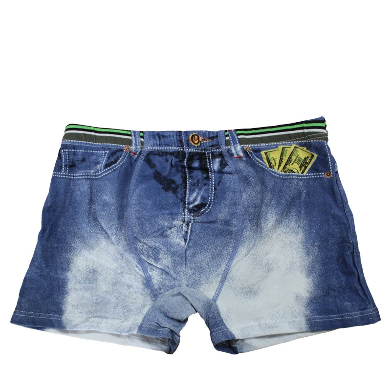 US Dollar Printed Men's Denim Underpants