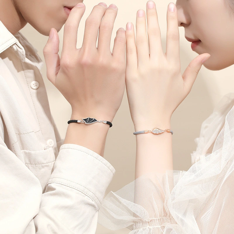 Angel Devil Couple Bracelet Creative Fashion Simple