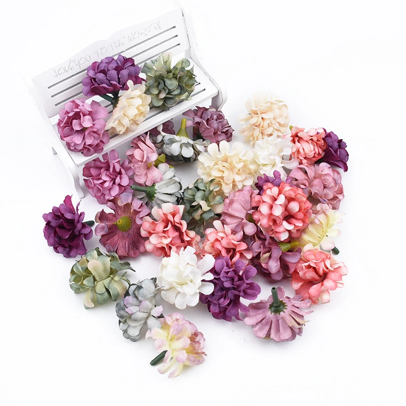 Artificial Flower European Retro Small Hydrangea Diy Decoration