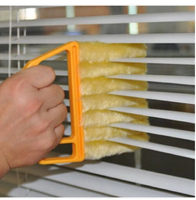 Fiber Louver Curtain Removable And Washable Cleaning Brush