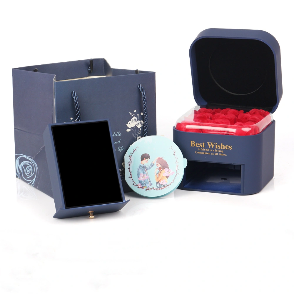 Tanabata Romantic Valentine's Day Ring Pendant Gift Box