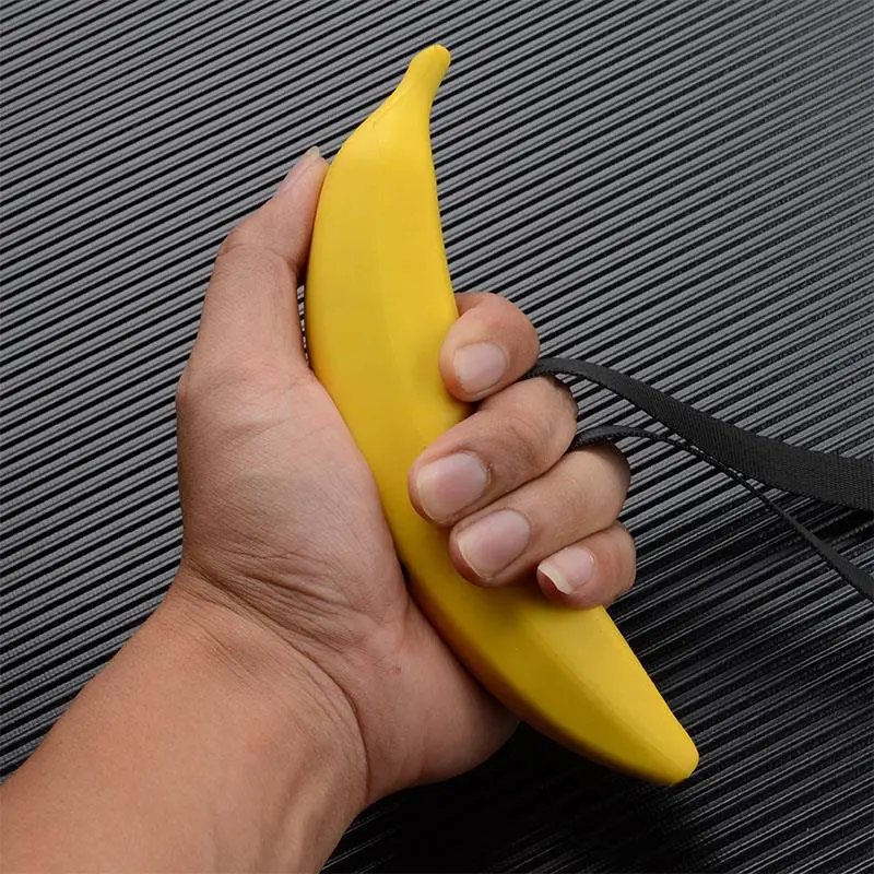 Fitness Handle Banana Radian Handle Pull Back Artifact