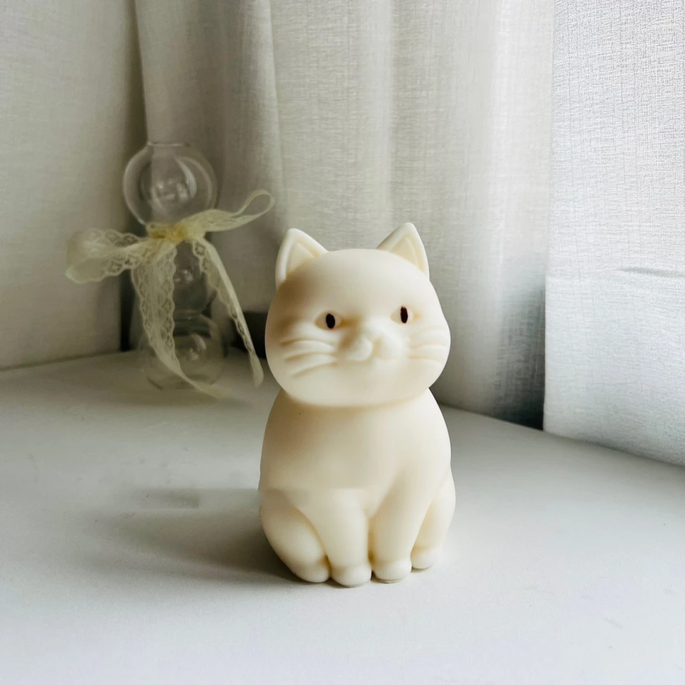 Cat Aromatherapy Candle Silicone Mold Manual