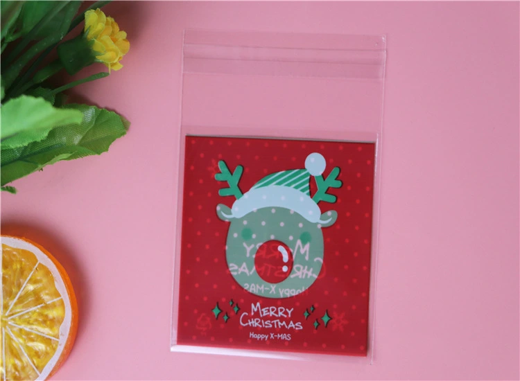 Dim Sum Christmas Baking 7x7CM Packaging Bag