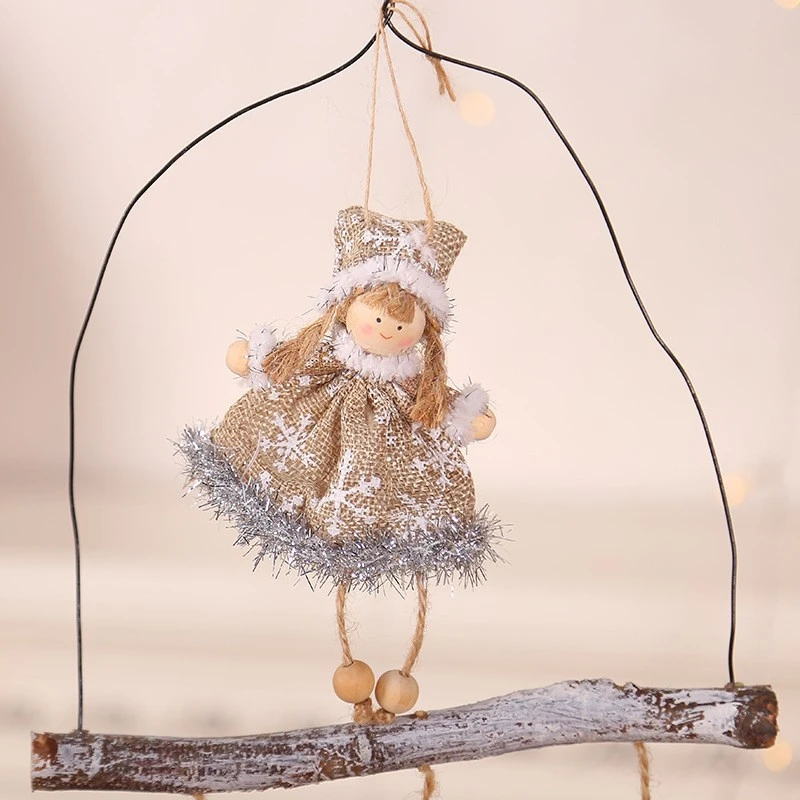 Creative Old Angel Hanging Piece Pendant Cartoon Doll Accessories Christmas Tree Dress Up