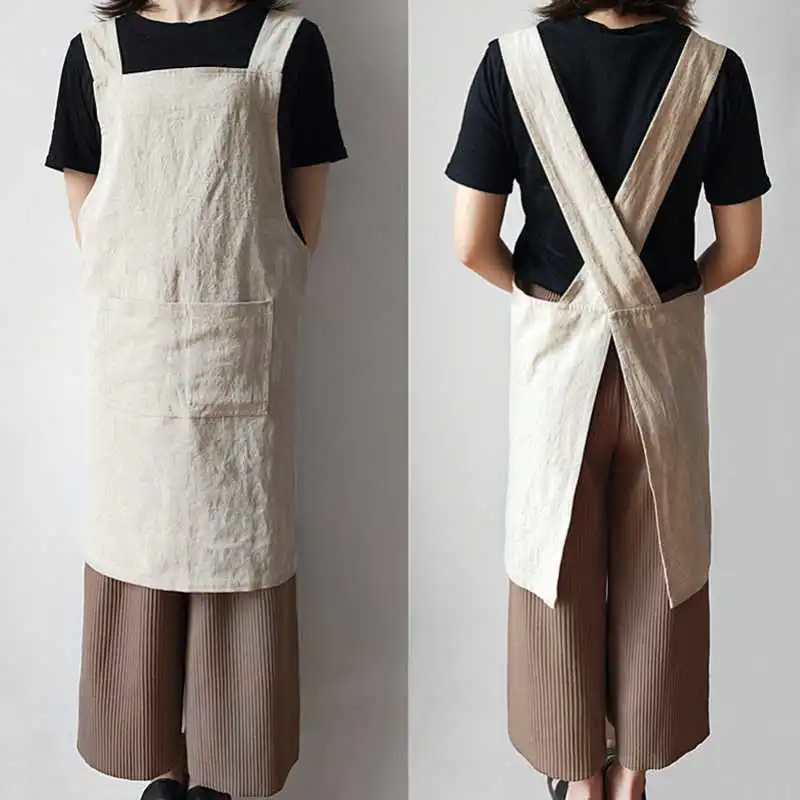 Women's Fashion Cute Japanese Strap Apron