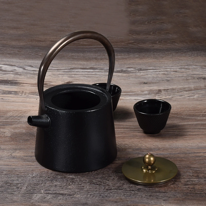 Soft Packing Process Of Japanese Style Straight Cylinder Cast-iron Pot