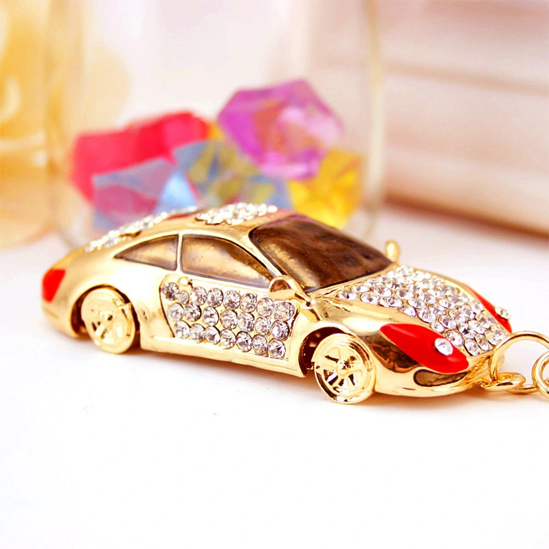 Rhinestone Painted Car Key Case