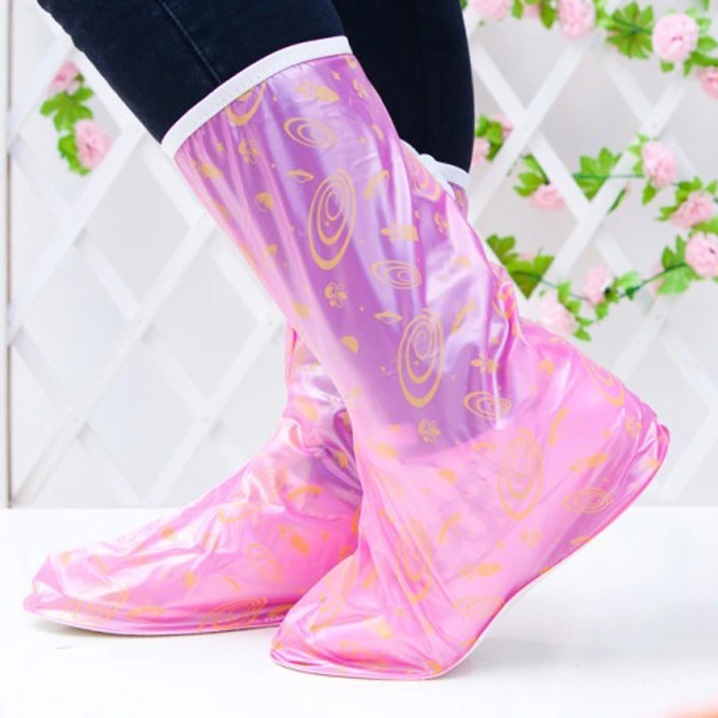 Women's High Top Rainproof Shoe Cover