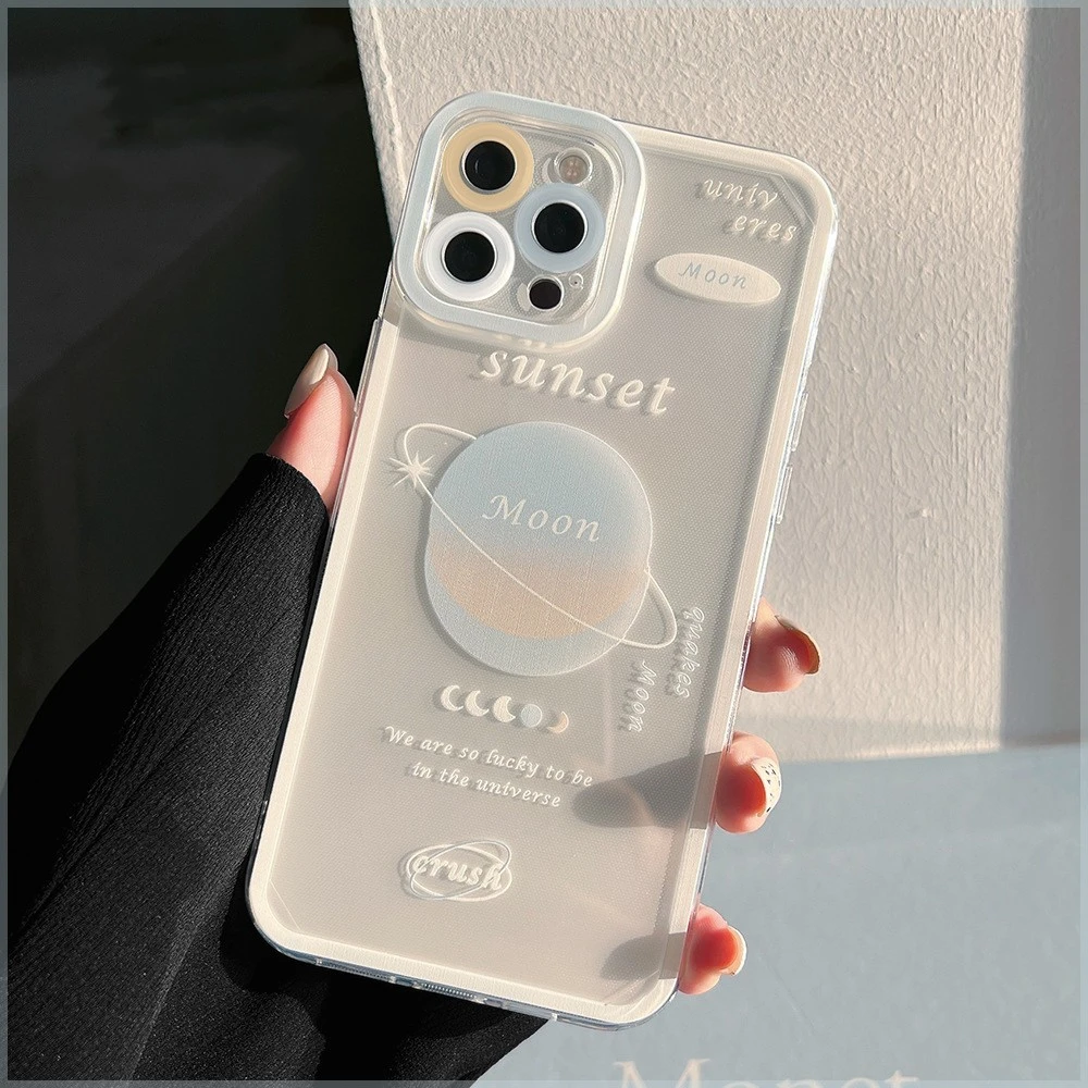 Gradual Planetary Angel Eye Phone Case