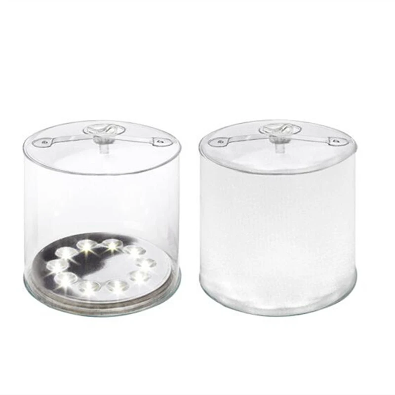 Solar Energy Inflatable Lamp Outdoor Decoration LED Tent Folding