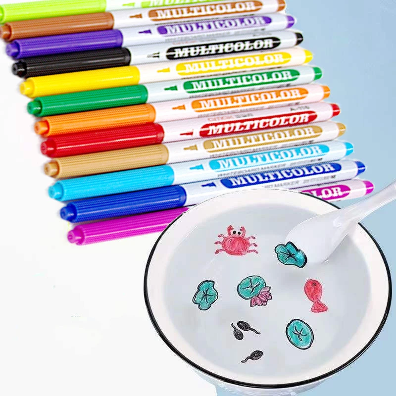 Children's Color Water-based Erasable Floating Pen