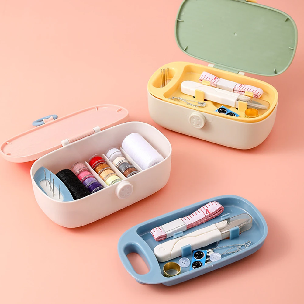 All-in-one Sewing Box With Buttons For Home Sewing