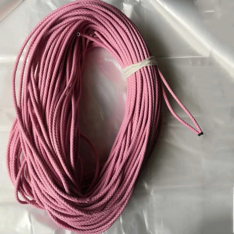 PU Leather Braided Rope Round