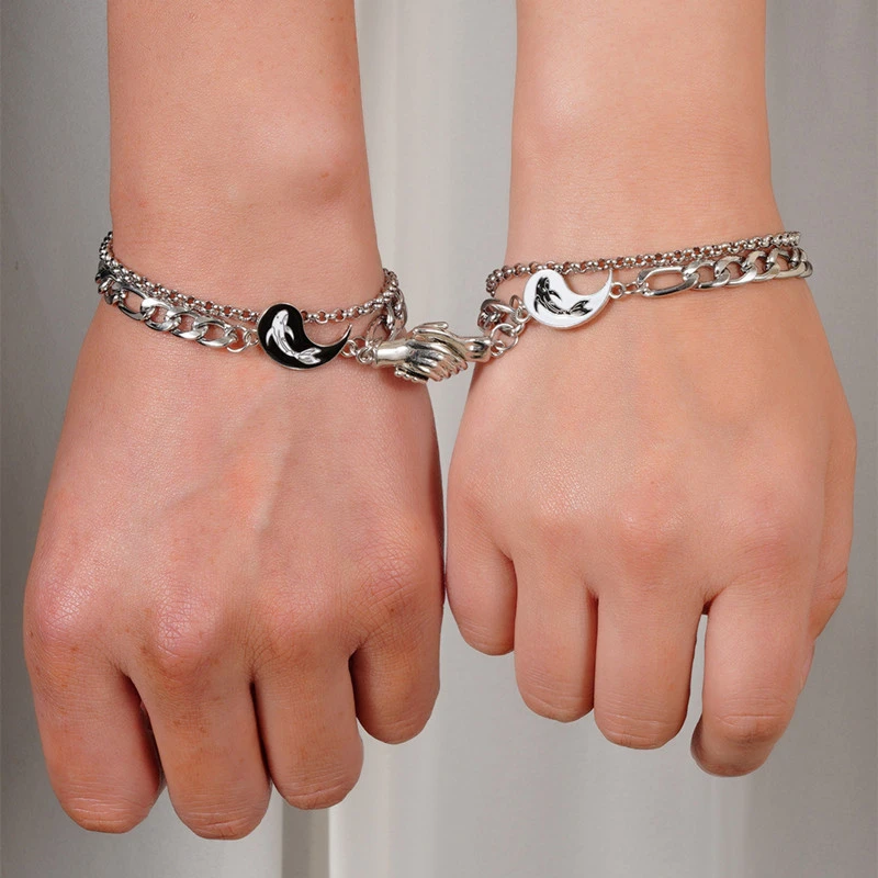 Lovers' New Stainless Steel Chain Bracelet