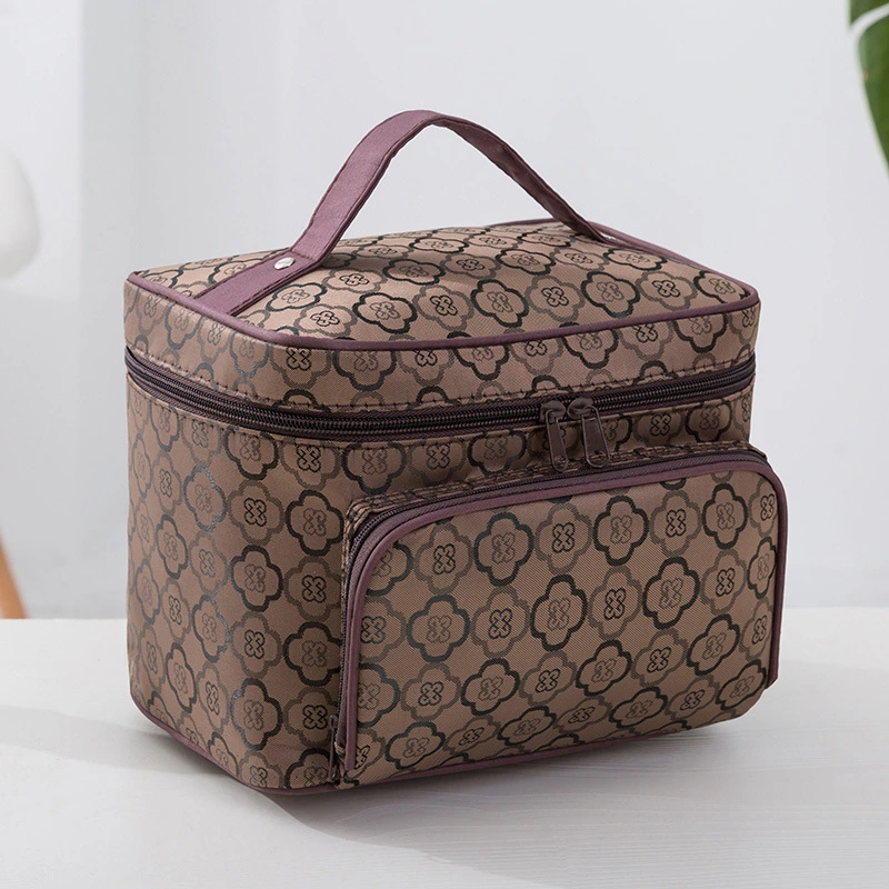 The New Korean Version Of Multifunctional Waterproof Travel Cosmetic Bag Large Capacity Portable Female Storage Bag Zipper Portable Toiletry Bag