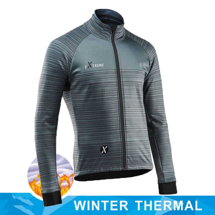 Men's Winter Warm Wool Cycling Jersey