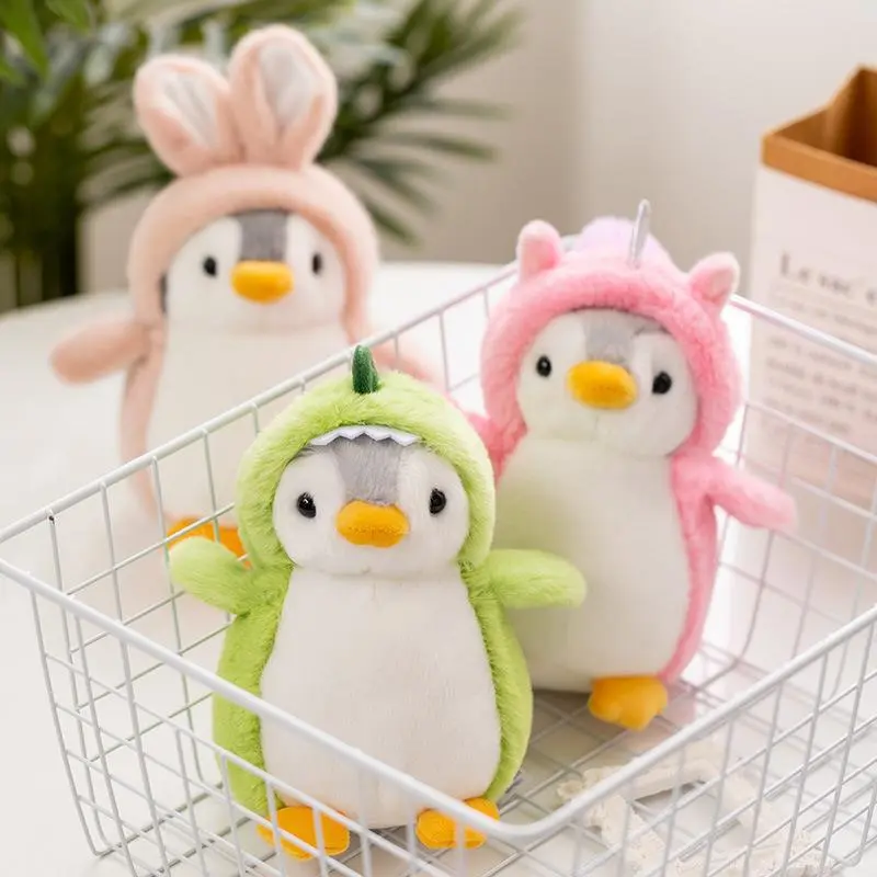 New Penguin Plush Toy Transformation Penguin Doll Child Comforter Toy Penguin Ragdoll Birthday Gift