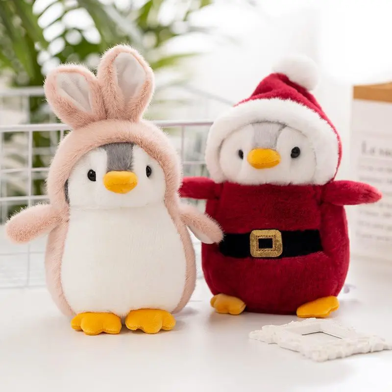 New Penguin Plush Toy Transformation Penguin Doll Child Comforter Toy Penguin Ragdoll Birthday Gift