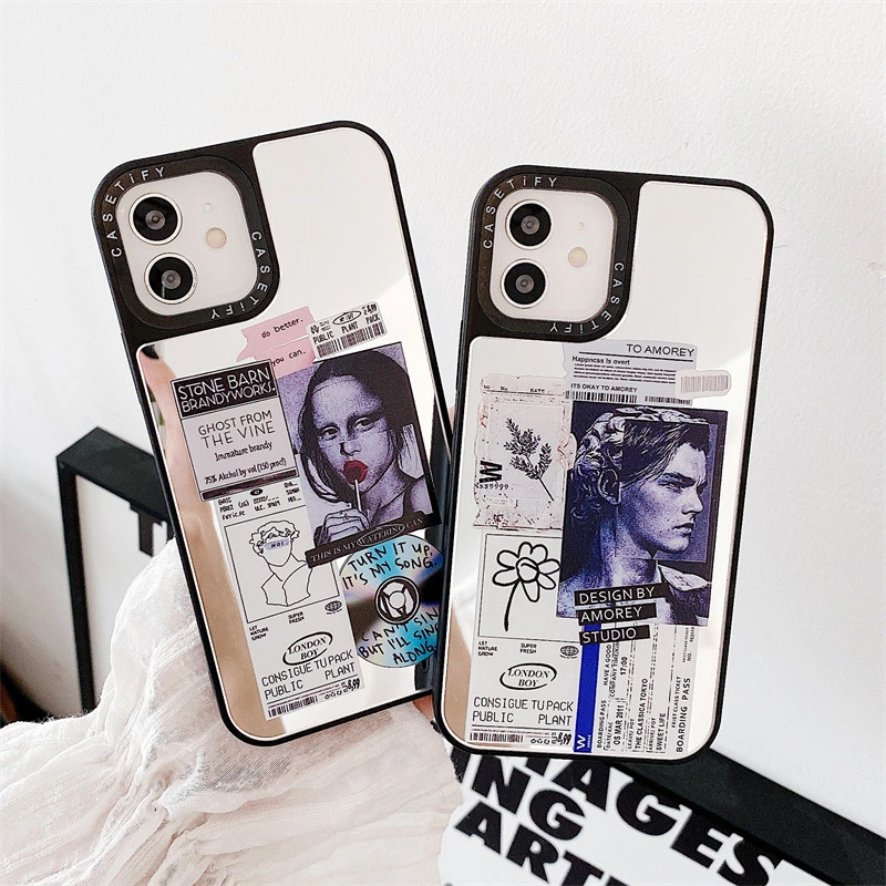 Painting Statue Men's And Women's Anti-fall Mobile Phone Case