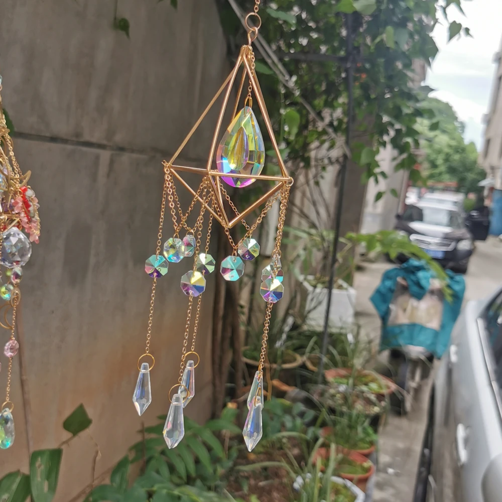 Air Crystal Wind Chime Hanging Chain