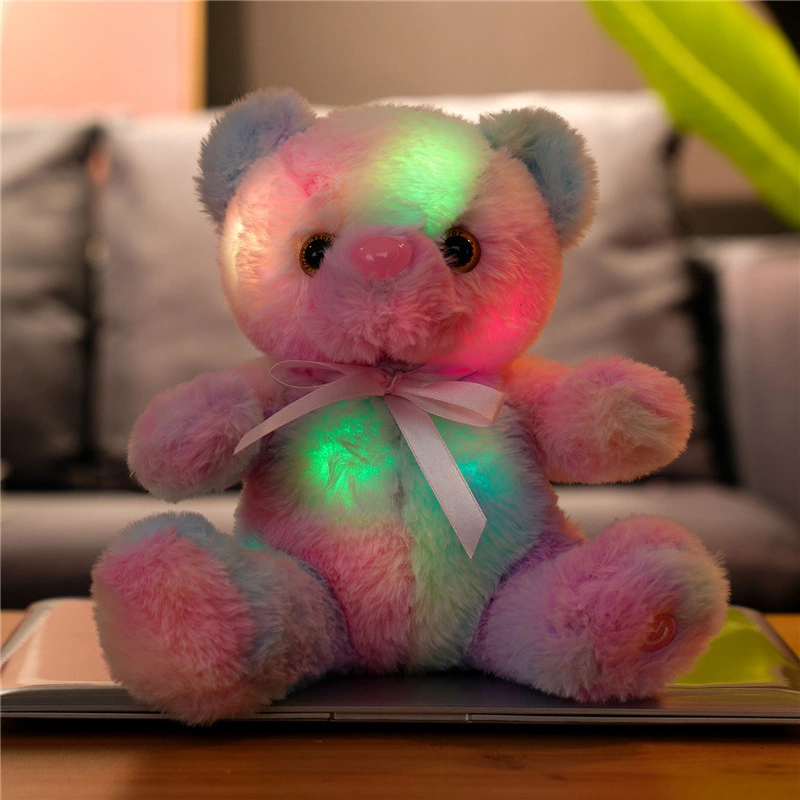 Luminous Sitting Ribbon Sleeping Doll Pillow Plush Toy