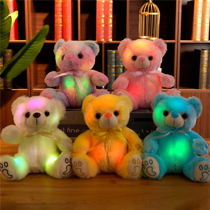 Luminous Sitting Ribbon Sleeping Doll Pillow Plush Toy