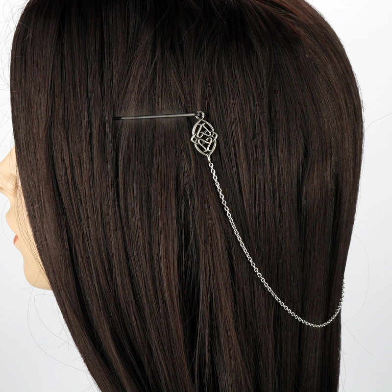 Women's Fashion Geometric Hollow Knot Hairpin Headdress