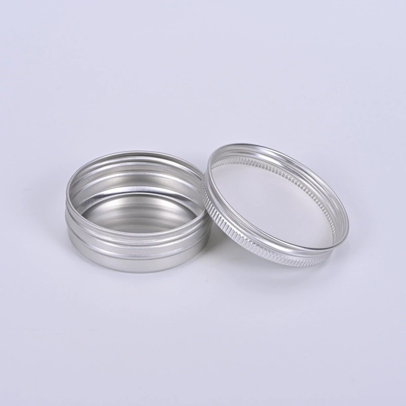 Round Thread Fish Line Food Metal Aluminum Box