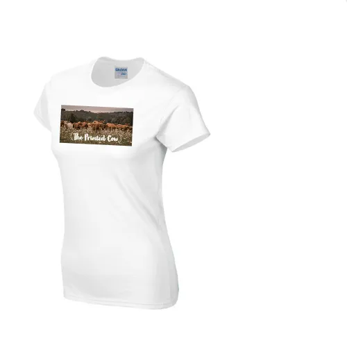The Printed Cow Tee