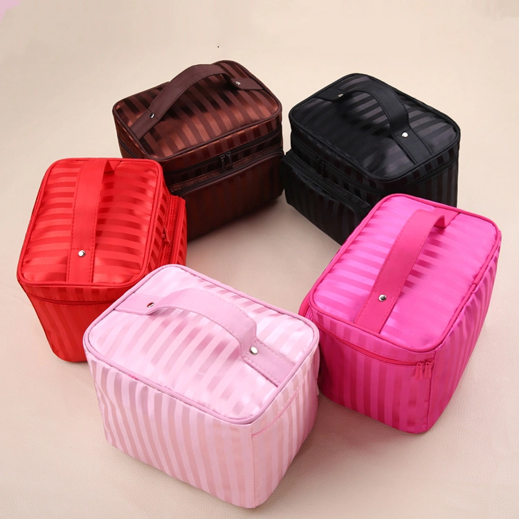 Oxford Cloth Cosmetic Bag Waterproof Large Capacity Portable