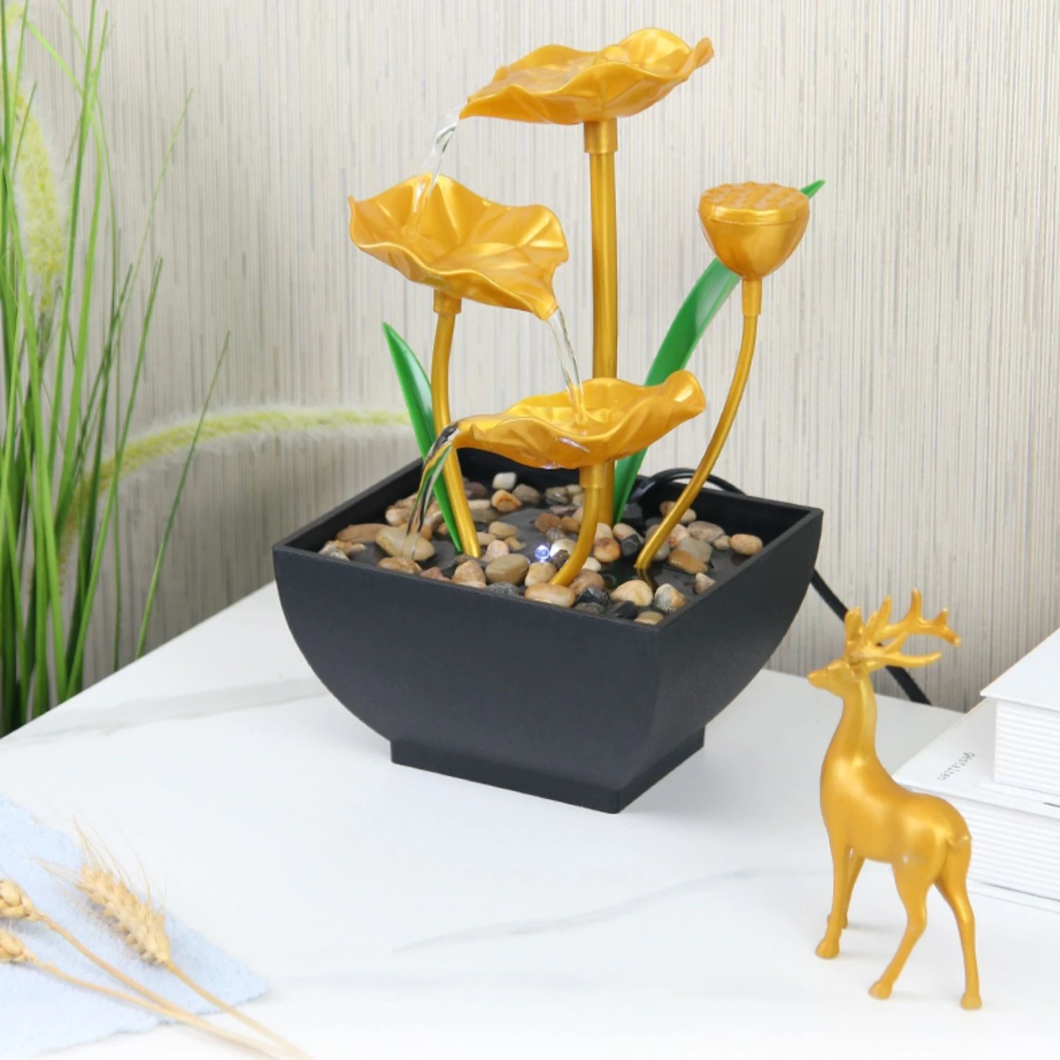 Living Room Lucky Fountain Circulating Water Office Desktop Ornaments